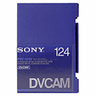 Sony PDV-124N3 DVCAM Cassette (pack 10 pcs)