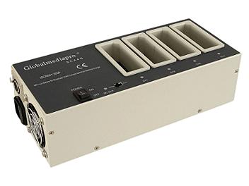 Globalmediapro SCA4N 4-channel NP1B Mount Charger/ AC Adaptor