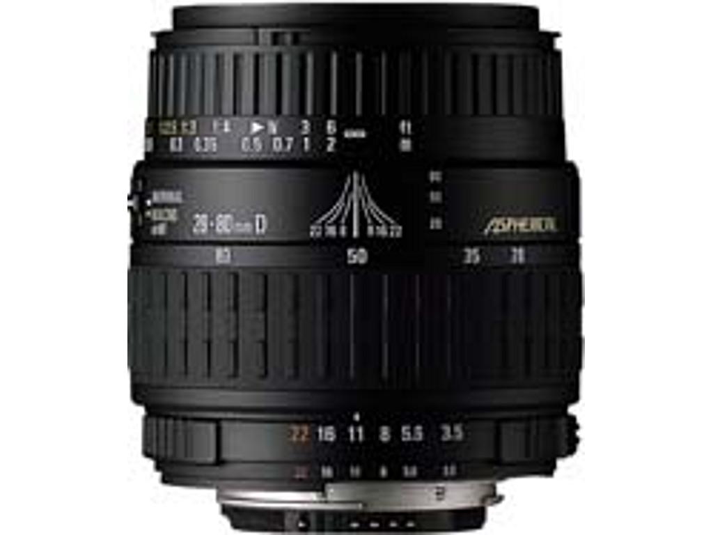 Sigma 28-80mm F3.5-5.6 II ASP Macro Lens - Nikon Mount