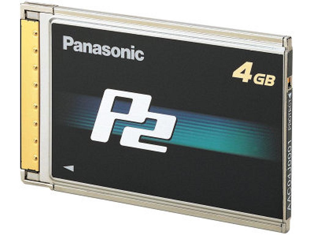 Panasonic AJ-P2C004HG P2 Card 4Gb