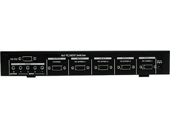 Globalmediapro Y-401 4x1 PC Switcher with RS232
