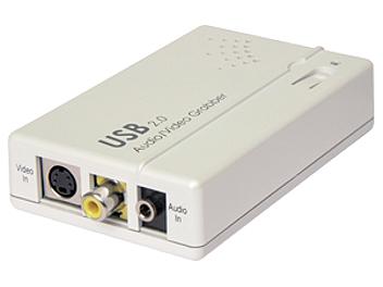 Globalmediapro P-102 Video to USB 2 Adaptor with Audio-in AV USB 2 Grabber
