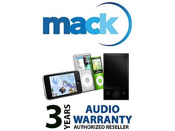 Mack 1020 3 Year Audio International Warranty (under USD500)