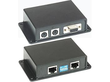 Globalmediapro C5E-61V VGA Keyboard Mouse CAT5 Extender (Transmitter and Receiver)