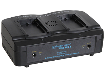 Globalmediapro SCQ2-DC-S 2-channel Charger