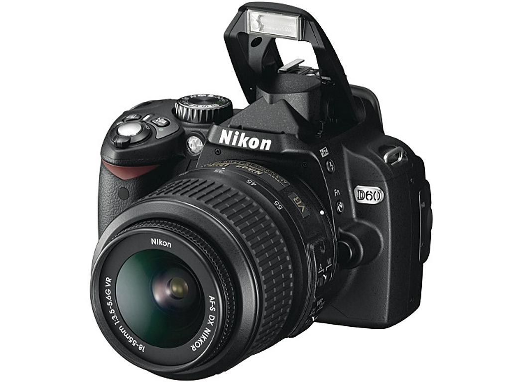 Nikon D60 DSLR Camera with Nikon 18-55mm Lens