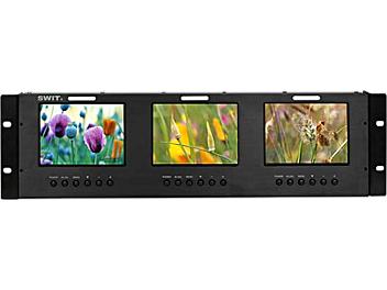 Swit M-1050B 3 x 5-inch LCD Monitor