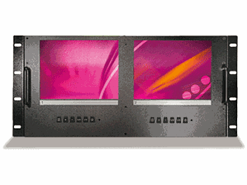 Viewtek LRM-8521 2 x 8-inch LCD Monitors