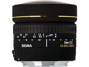 Sigma 8mm F3.5 EX Circular Fisheye Lens - Canon Mount