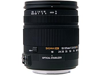 Sigma 18-125mm F3.8-5.6 DC OS HSM Lens - Canon Mount