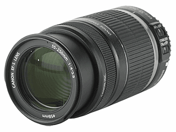 Canon EF-S 55-250mm F4.0-5.6 IS Lens
