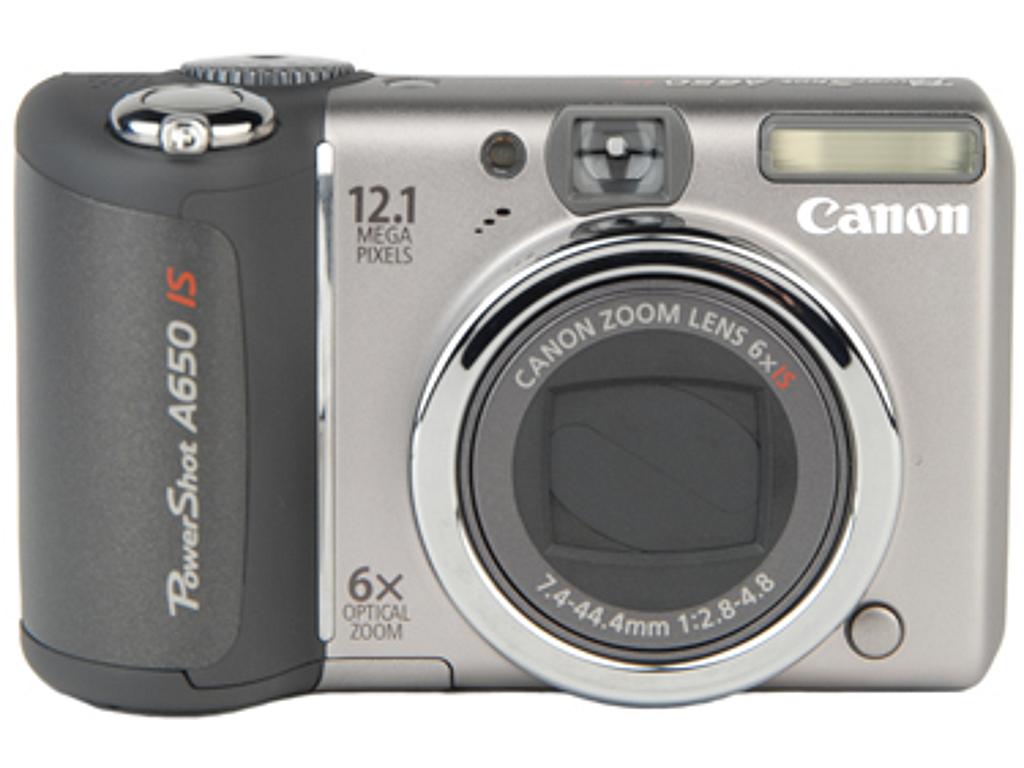 Canon PowerShot A650 IS Digital - Silver