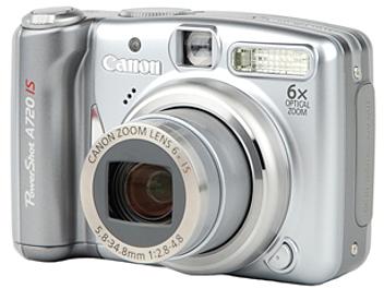 Canon PowerShot A720 IS Digital Camera - Silver