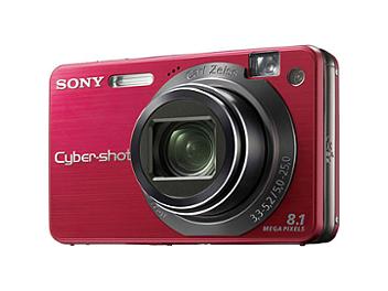 Sony Cyber-shot DSC-W150 Digital Camera - Red