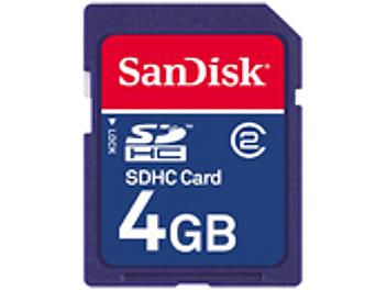 SanDisk 4GB Class-2 SDHC Card