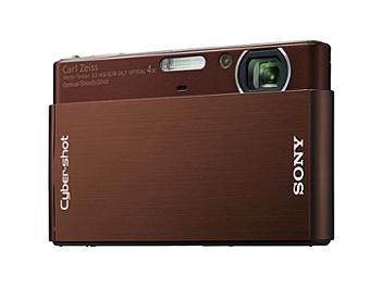 Sony Cyber-shot DSC-T77 Digital Camera - Brown
