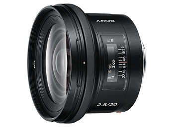 Sony SAL-20F28/AE 20mm F2.8 Lens