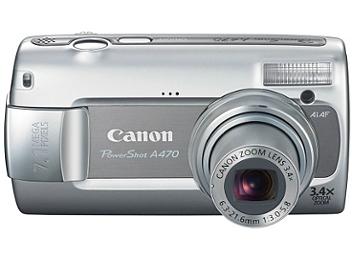 Canon PowerShot A470 Digital Camera - Grey