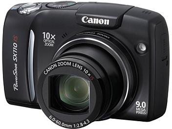 Canon PowerShot SX110 IS Digital Camera - Black