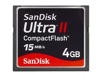 SanDisk 4GB Ultra II CompactFlash Card (pack 5 pcs)