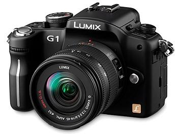 Panasonic Lumix DMC-G1 Camera PAL Kit with 14-45mm Lens - Black