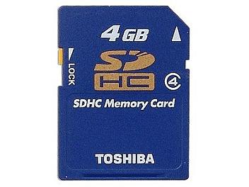 Toshiba 4GB Class-4 SDHC Card (pack 10 pcs)