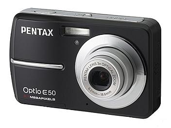 Pentax Optio E50 Digital Camera - Black