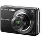 Sony Cyber-shot DSC-W120 Digital Camera - Black
