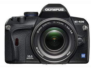 Olympus E-420 DSLR Camera Kit with Olympus 14-42mm Lens