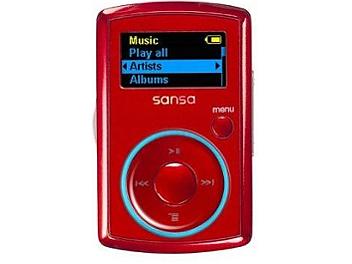 SanDisk Sansa Clip 2GB MP3 Player - Red