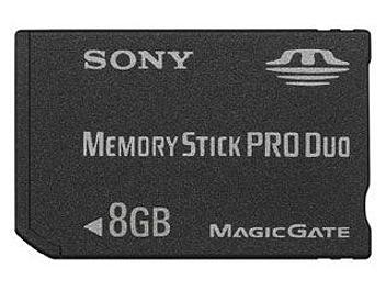 Sony MSX-M8GB Memory Stick Pro Duo Card