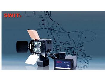 Swit S-2000 LED Camera Light + S-8U62 Lithium ion Battery Kit