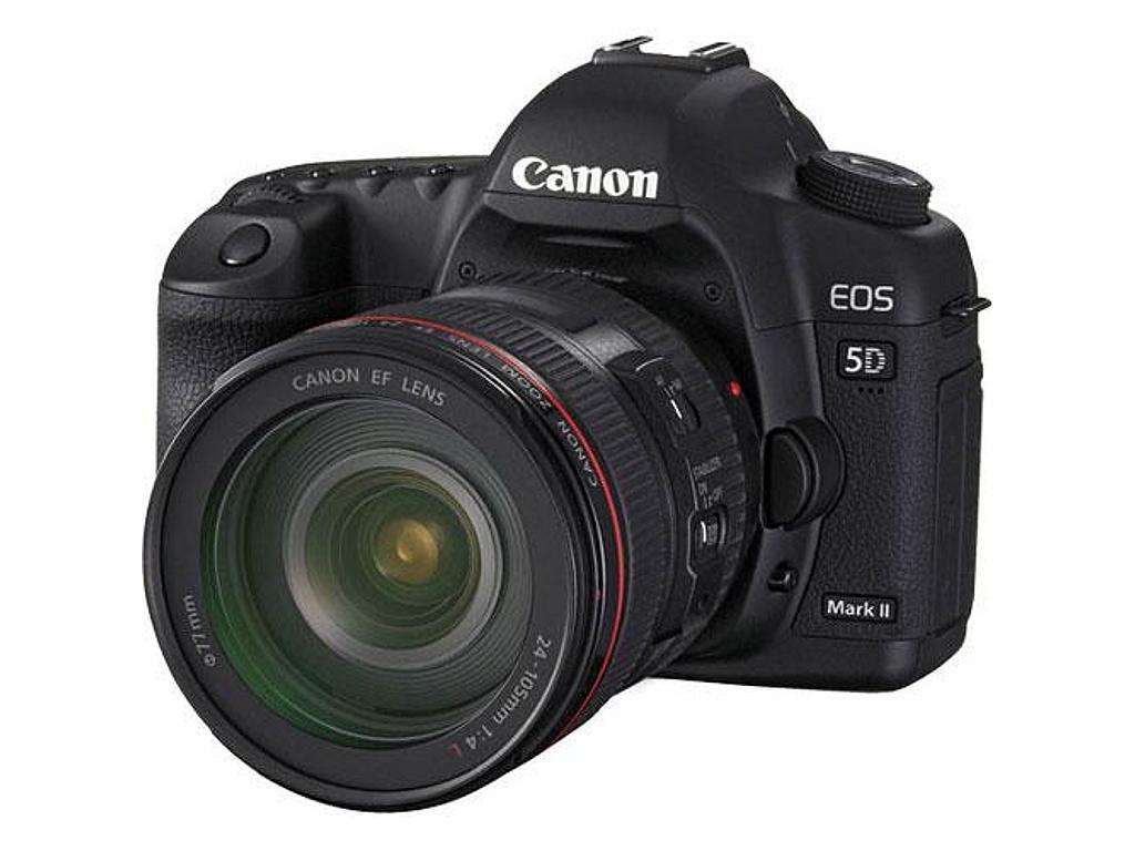 Canon EOS-5D Mark II DSLR Camera with Canon EF 85mm F1.2L II Lens