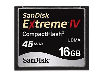 SanDisk 16GB Extreme IV CompactFlash Card (pack 50 pcs)