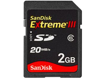 SanDisk 2GB Extreme III Class-6 SD Card 20MB/s (pack 50 pcs)
