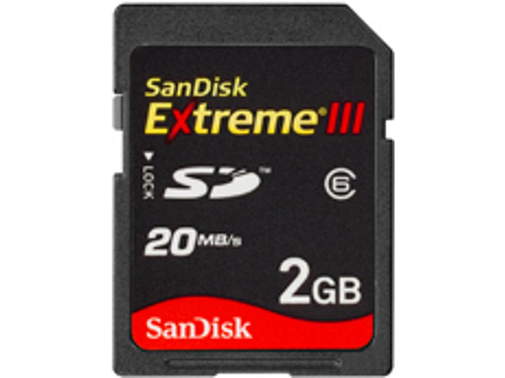 SanDisk 2GB SD Card