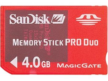SanDisk 4GB Memory Stick Pro Duo Gaming Edition Card (pack 25 pcs)