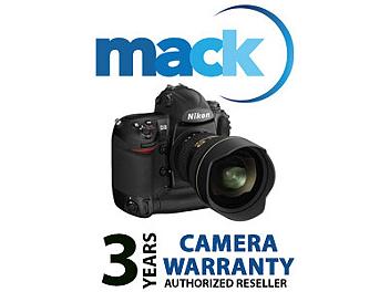 Mack 1015 3 Year Digital Still Professional International Warranty (under USD3000)