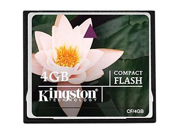 Kingston 4GB Standard CompactFlash Memory Card (pack 10 pcs)