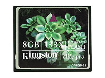 Kingston 8GB CompactFlash Elite Pro Memory Card (pack 10 pcs)