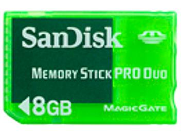 SanDisk 8GB Memory Stick Pro Duo Gaming Edition Card (pack 25 pcs)