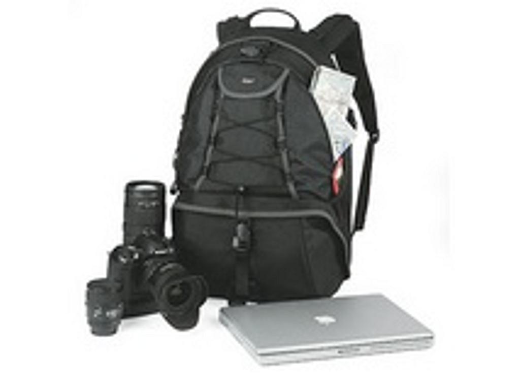 Lowepro CompuRover AW Notebook and Camera Backpack - Black