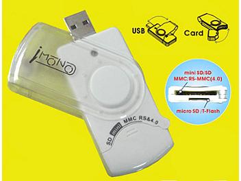 iMono Mobile Express Card Reader/Writer - White (pack 10 pcs)