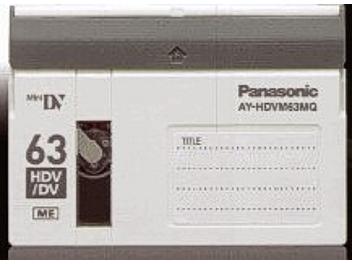 Panasonic AY-HDVM63MQ HDV Cassette (pack 100 pcs)