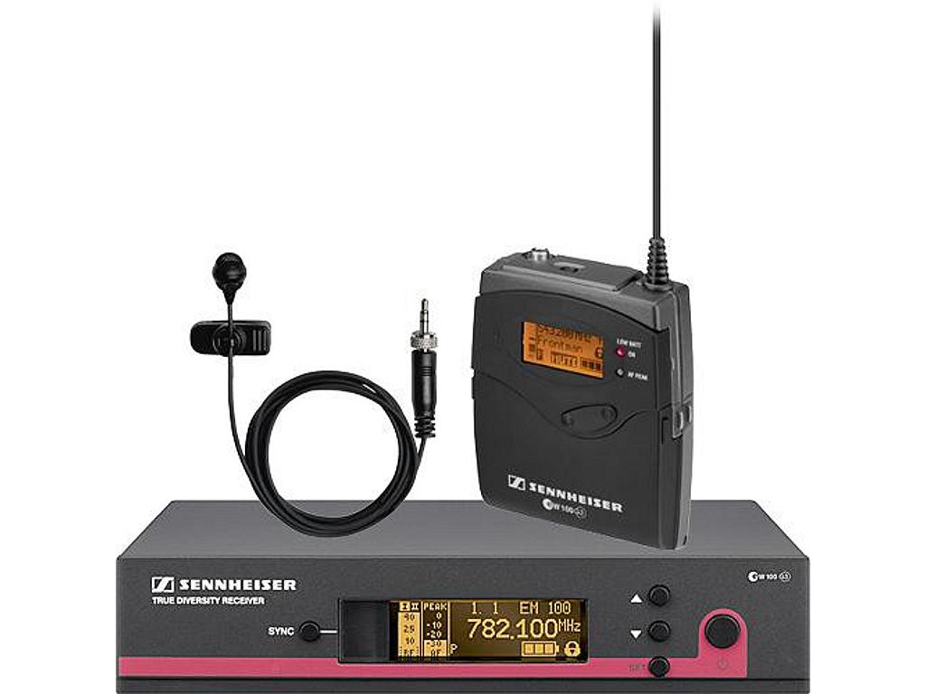 Rent a Sennheiser EW 122P G3 Wireless Lavalier Mic Pack (516-558 MHz) 