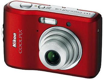 Nikon Coolpix L18 Digital Camera - Red