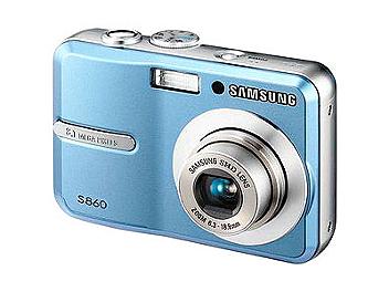 Samsung S860 Digital Camera - Blue
