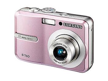 Samsung S760 Digital Camera - Pink