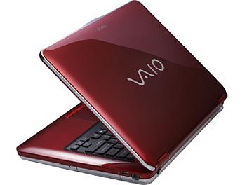 Sony Vaio VGN-CS16G Notebook - Red