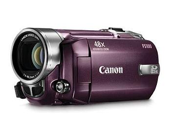 Canon FS-100 Flash Memory Camcorder PAL - Red